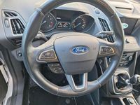 Gebraucht Ford C-MAX Titanium 125 PS (91 kW) 2016 Weiß Van / Kleinbus