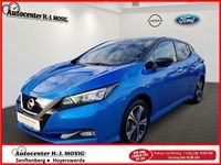 Gebraucht Nissan Leaf Tekna 160 kW (218 PS) 2021 Blau schwarz Kleinwagen