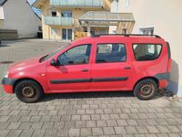 Gebraucht Dacia Logan MCV 65 PS (47 kW) 2008 Rot Kombi