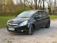 Gebraucht Opel Corsa 82 PS (60 kW) 2009 Schwarz Kleinwagen