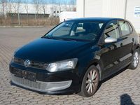 Gebraucht VW Polo Trendline 60 PS (44 kW) 2012 Schwarz Kleinwagen