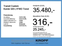 Neu Ford Transit Custom Trend 110 PS (80 kW) 2025 Frostweiß Kombi