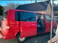 Gebraucht VW T5 2007 Rot Van
