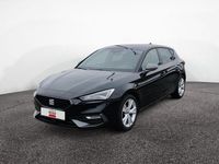 Gebraucht Seat Leon FR 131 PS (96 kW) 2023 Midnight schwarz metallic Limousine