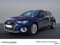 Gebraucht Audi A3 Advanced Plus 150 PS (110 kW) 2022 Blau Limousine