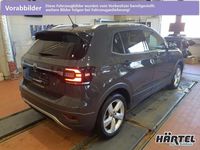 Gebraucht VW T-Cross Style 110 PS (80 kW) 2021 Uranograu (grey), solid SUV