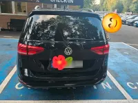Gebraucht VW Touran 116 PS (85 kW) 2018 Schwarz Van / Kleinbus