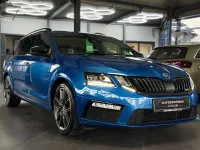 Gebraucht Skoda Octavia vRS 184 PS (135 kW) 2018 Modra race/race blue Kombi