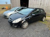 Gebraucht Opel Corsa 60 PS (44 kW) 2007 Schwarz Kleinwagen