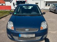 Gebraucht Ford Fiesta 68 PS (50 kW) 2008 Blau Kleinwagen