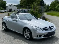 Gebraucht Mercedes SLK200 163 PS (119 kW) 2005 Silber Cabrio