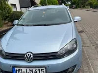 Gebraucht VW Golf VI Exclusive 105 PS (77 kW) 2009 Blau Kleinwagen