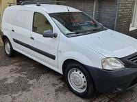 Gebraucht Dacia Logan 84 PS (61 kW) 2011 Weiß Van / Kleinbus