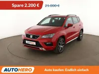 Usado Seat Ateca 4Drive 190 CV (139 kW) 2018 Rojo SUV