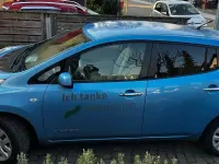Second-hand Nissan Leaf 80 kW (109 CP) 2013 Albastru Hatchback