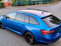 Gebraucht Skoda Superb SportLine 218 PS (160 kW) 2020 Blau Limousine