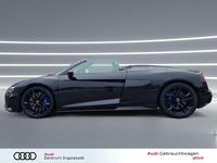Gebraucht Audi R8 Spyder Performance 570 PS (419 kW) 2022 Mythosschwarz metallic Cabrio