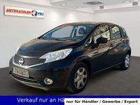 Gebraucht Nissan Note 80 PS (58 kW) 2014 Schwarz Kleinwagen