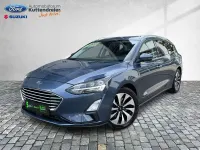 Gebraucht Ford Focus Cool & Connect 125 PS (91 kW) 2020 Chromablau metallic Kombi