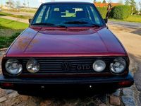 gebraucht VW Golf II GTD H-Kennzeichen Turbodiesel 1986 metallic rot 1. Hand