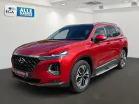 Gebraucht Hyundai Santa Fe Premium 200 PS (147 kW) 2020 Rot SUV