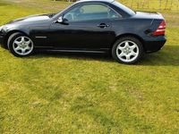 Second-hand Mercedes SLK200 163 CP (119 kW) 2001 Negru Cabrio