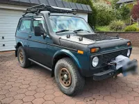 Second-hand Lada niva 82 CP (60 kW) 2008 Verde SUV