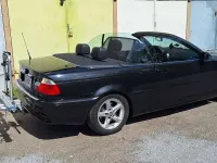 Gebraucht BMW 323 Cabriolet 170 PS (125 kW) 2000 Schwarz Cabrio