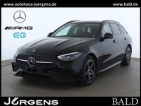 gebraucht Mercedes C300e T AMG-Sport/Pano/Distr/Night/Sound/360