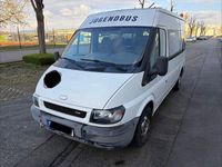 Gebraucht Ford Transit 125 PS (91 kW) 2002 Weiß Van / Kleinbus