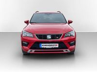 gebraucht Seat Ateca 2.0 TDI DSG 4Drive FR STHZG*AHK*LEDER*ACC*PARKL*360°*HECKKL.+F-SITZ EL*TOT