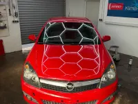 Gebraucht Opel Astra GTC 105 PS (77 kW) 2007 Rot Kleinwagen