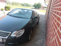 Gebraucht VW Eos 2007 Schwarz Cabrio