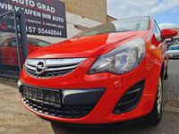 Gebraucht Opel Corsa Selection 86 PS (63 kW) 2015 Magma rot (b) Kleinwagen