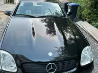 Gebraucht Mercedes SLK230 193 PS (141 kW) 2000 Schwarz Cabrio