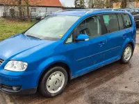 Gebraucht VW Touran Highline 136 PS (100 kW) 2003 Blau Van / Kleinbus
