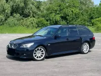 Second-hand BMW 520 M Sport 177 CP (130 kW) 2008 Negru Break