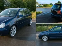 Gebraucht VW Polo 64 PS (47 kW) 2002 Blau Kleinwagen