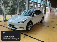 Gebraucht Tesla Model Y Long Range AWD 258 kW (351 PS) 2022 Weiß SUV