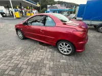 Gebraucht Peugeot 206 CC 109 PS (80 kW) 2004 Rot Cabrio