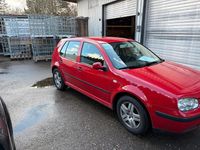 Gebraucht VW Golf IV 75 PS (55 kW) 2001 Rot Kleinwagen