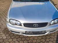 Gebraucht Toyota Corolla 100 PS (73 kW) 2001 Silber Limousine
