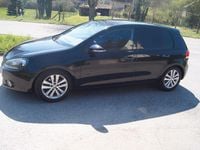 Gebraucht VW Golf VI Style 122 PS (89 kW) 2011 Schwarz Kleinwagen