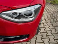 Second-hand BMW 116 Shadowline 2012 Roșu Hatchback