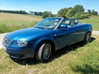 Gebraucht Audi A4 Cabriolet 170 PS (125 kW) 2002 Blau Cabrio