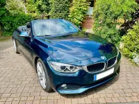 Gebraucht BMW 420 Shadowline 184 PS (135 kW) 2014 Blau Cabrio