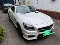 Gebraucht Mercedes SLK55 AMG AMG 421 PS (309 kW) 2013 Weiß Cabrio