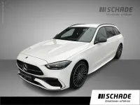 Gebraucht Mercedes C220 AMG line 197 PS (144 kW) 2026 Weiß Kombi