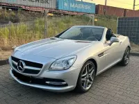 Gebraucht Mercedes SLK200 184 PS (135 kW) 2014 Silber Cabrio