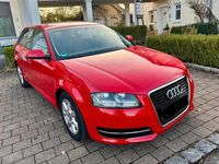 Gebraucht Audi A3 Ambition 105 PS (77 kW) 2011 Rot Kleinwagen